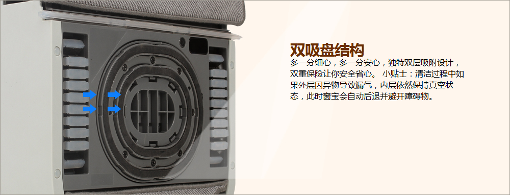 双吸盘结构